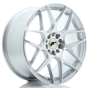 JR Wheels JR18 18x8,5 ET35 5x100/120 Cinzento Face Maquinada
