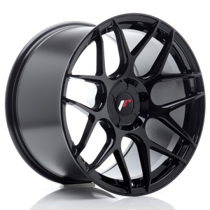 JR Wheels JR18 18x10,5 ET0-25 5H BLANK Gloss Preto