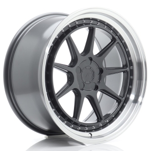 JR Wheels JR47 19x9,5 ET15-35 5H BLANK Hyper Gray w/ Aba Maquinada