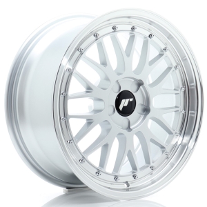 JR Wheels JR23 18x8 ET20-42 5H BLANK Hyper Cinzento w/ Aba Maquinada