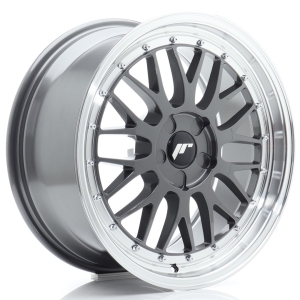 JR Wheels JR23 18x8,5 ET20-48 5H BLANK Hyper Gray w/ Aba Maquinada