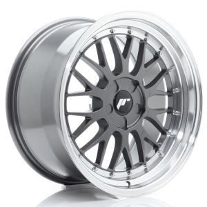 JR Wheels JR23 18x9,5 ET20-48 5H BLANK Hyper Gray w/ Aba Maquinada