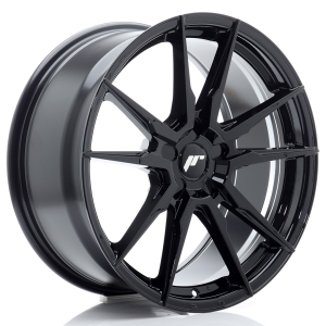 JR Wheels JR21 19x8 ET20-40 5H BLANK Gloss Preto