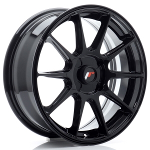 JR Wheels JR11 17x7 ET20-38 4H BLANK Gloss Preto