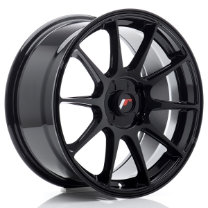 JR Wheels JR11 17x8 ET20-35 4H BLANK Gloss Preto