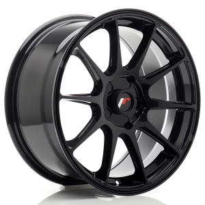 JR Wheels JR11 17x8 ET20-35 5H BLANK Gloss Preto