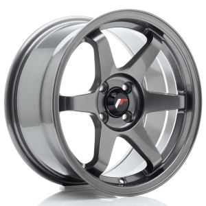 JR Wheels JR3 16x8 ET25 4x100 Cinzento Gunmetal