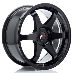JR Wheels JR3 17x8 ET20-35 5H BLANK Gloss Preto
