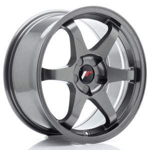 JR Wheels JR3 17x8 ET20-35 5H BLANK Cinzento Gunmetal