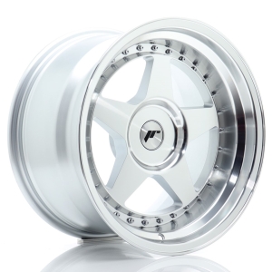 JR Wheels JR6 17x10 ET0-20 BLANK Cinzento Face Maquinada