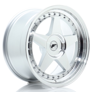 JR Wheels JR6 18x9,5 ET20-40 BLANK Cinzento Face Maquinada