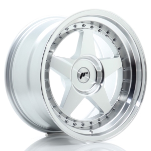 JR Wheels JR6 18x10 ET0-25 BLANK Cinzento Face Maquinada