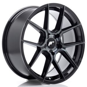 JR Wheels JR30 18x8 ET20-40 5H BLANK Preto Machined w/ Tinted Face