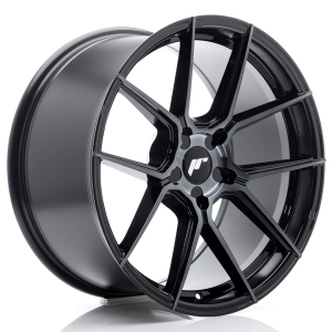 JR Wheels JR30 19x9 ET20-40 5H BLANK Preto Machined w/ Tinted Face