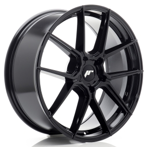 JR Wheels JR30 20x8 ET20-40 5H BLANK Gloss Preto