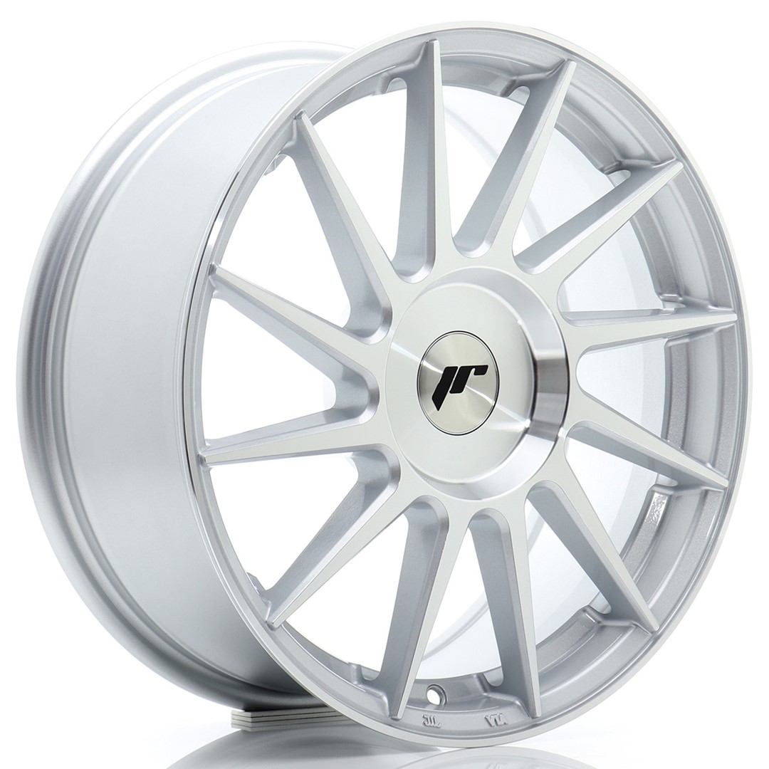 JR Wheels JR22 17x7 ET20-40 BLANK Cinzento Face Maquinada