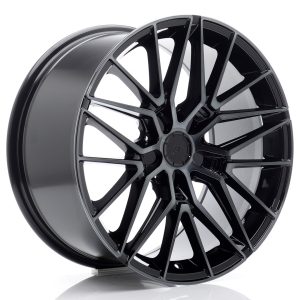 JR Wheels JR38 18x9 ET20-45 5H BLANK Preto Machined w/ Tinted Face
