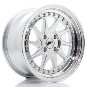 JR Wheels JR26 16x8 ET30 4x100 Cinzento Face Maquinada