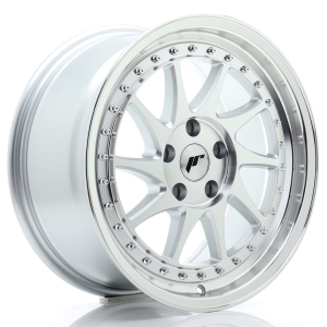 JR Wheels JR26 17x8 ET35 5x112 Cinzento Face Maquinada
