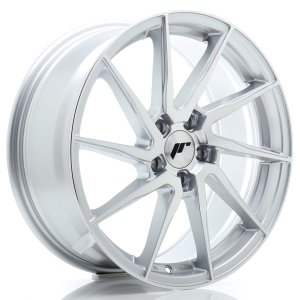JR Wheels JR36 18x8 ET45 5x112 Cinzento Face Maquinada