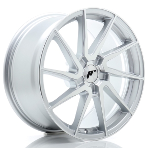 JR Wheels JR36 18x8 ET20-45 5H BLANK Cinzento Face Maquinada