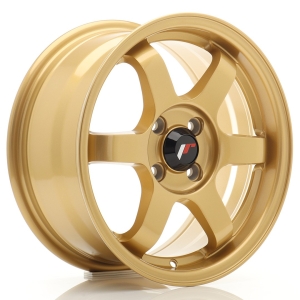 JR Wheels JR3 15x7 ET25 4x100 Dourado