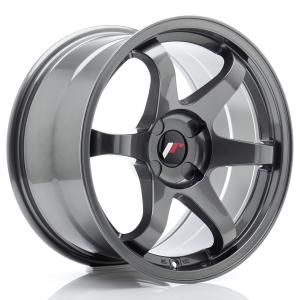 JR Wheels JR3 17x9 ET20-35 4H BLANK Cinzento Gunmetal