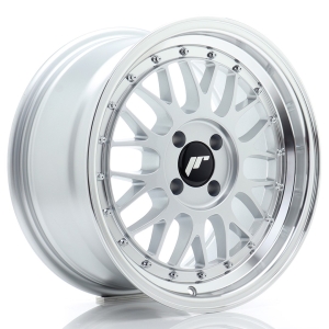 JR Wheels JR23 16x8 ET20 4x100 Hyper Cinzento w/ Aba Maquinada