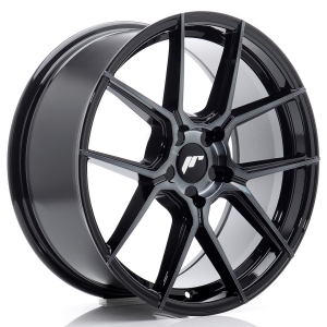 JR Wheels JR30 18x8,5 ET20-45 5H BLANK Preto Machined w/ Tinted Face