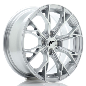 JR Wheels JR49 15x6,5 ET35 4x100 Cinzento Face Maquinada