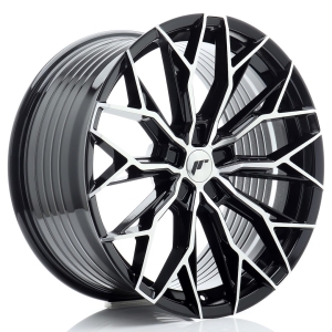 JR Wheels JR49 20x9 ET20-35 5H BLANK Gloss Preto Face Maquinada