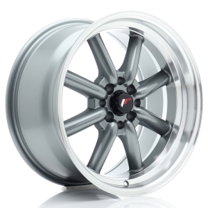 JR Wheels JR19 17x9 ET10 5x100/114 Cinzento Gunmetal