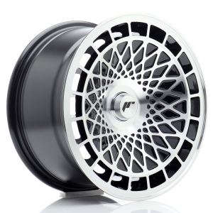 JR Wheels JR14 15x8 ET15-25 BLANK Gloss Preto Face Maquinada