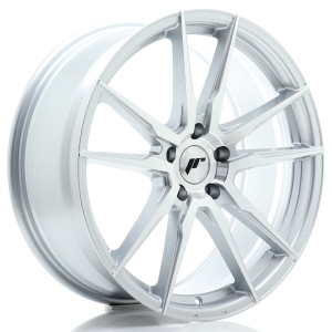 JR Wheels JR21 20x8,5 ET41 5x112 Cinzento Face Maquinada