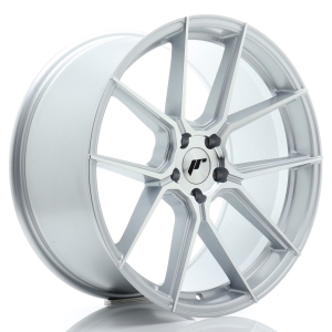 JR Wheels JR30 20x10 ET41 5x112 Cinzento Face Maquinada