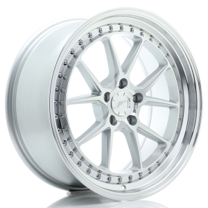 JR Wheels JR39 19x8,5 ET35 5x112 Cinzento Face Maquinada