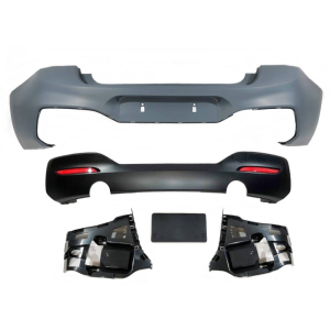Pára-choques Traseiro BMW F20 LCI 2015-2018 PACK M Sem sensores difusor 0-0