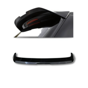 Aileron Traseiro VW Golf MK7 MK7.5 GTI/R/GTD Style 2 Plástico Preto Brilhante