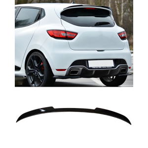 Aileron Renault Clio 2012-2019 Plástico preto brilhante