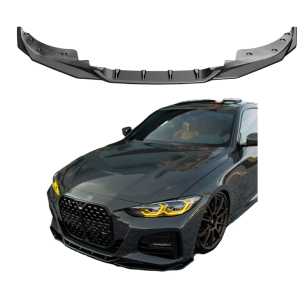Lip frontal bmw G22 G23  2020-2024 pack m plastico Look M340I preto brilhante