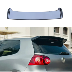 Aileron traseiro VW GOLF 5 versão GTI  Look GTI Plastico Preto Brilhante