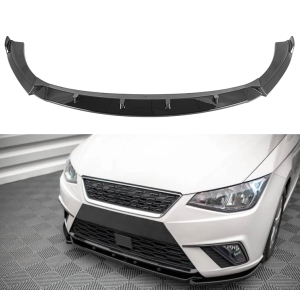 Lip Frontal Seat Ibiza 6j 2012-2017 FR Preto Brilhante