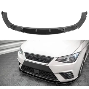 Lip Frontal Seat Ibiza 6j 2012-2017 FR Preto Brilhante