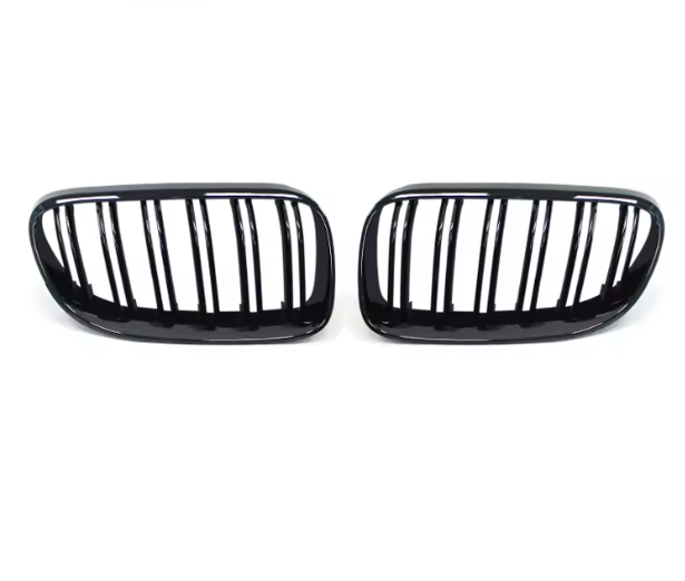 Grelha Dupla Bmw E92 LCI 2010-2013 Preto Brilhante