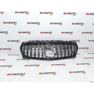 Grelha mercedes w117 16-19 gtr preta riscas cromadas