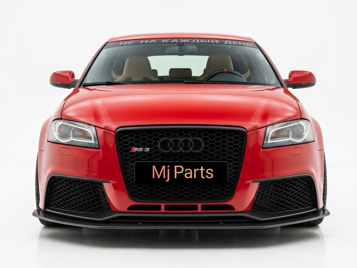 Grelha audi a3 8p look RS3 08-13 preto brilhante - Image 3