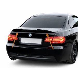 Aileron / Spoiler Mala BMW Série 3 E92 look M4 (06-13)preto brilhante