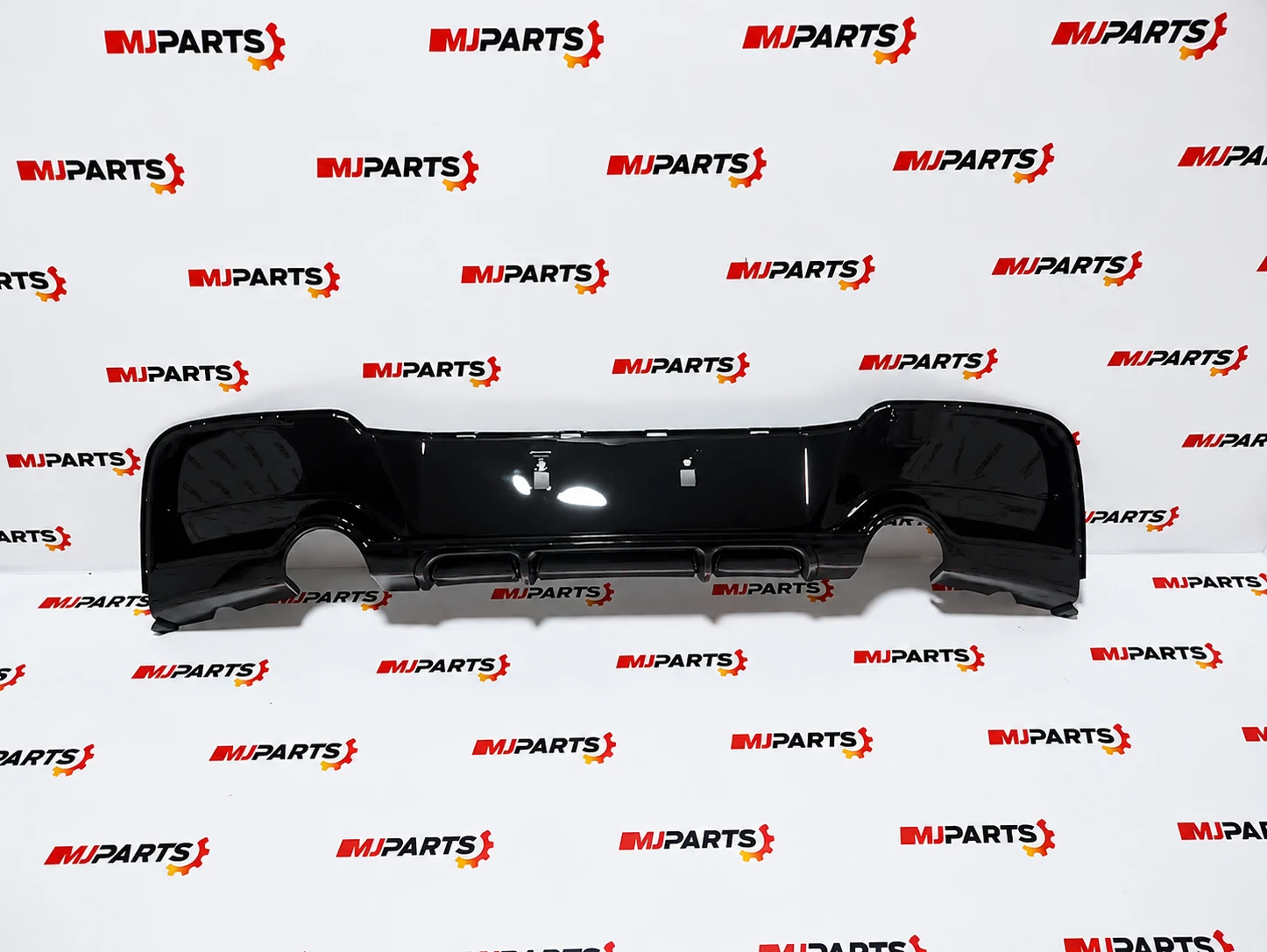 Difusor traseiro Bmw serie 1 F20 F21 pré-LCI M-performance 0-0 preto brilhante 2011-2014 - Image 4