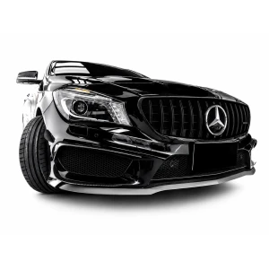 Grelha mercedes w117 C117 X117  16-19 gtr preta riscas pretas